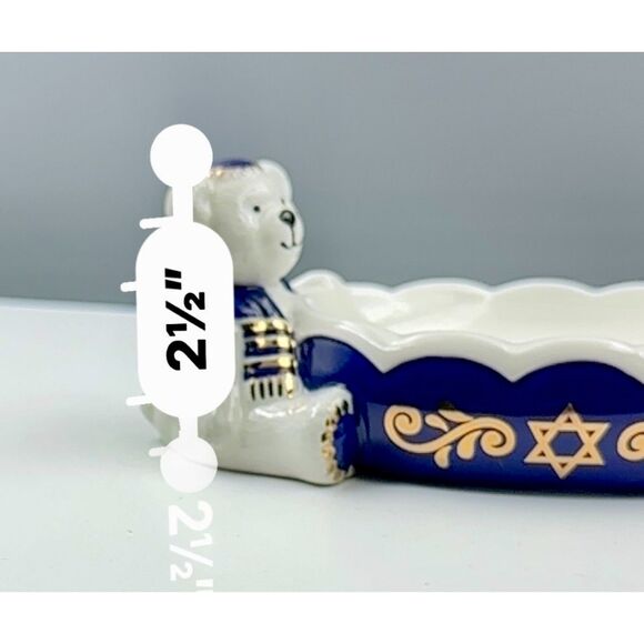 Charming Vintage Hanukkah Tidbit Bowl - Picture 5 of 5